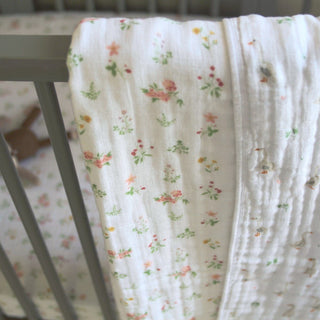 essentials cotton muslin dream blanket