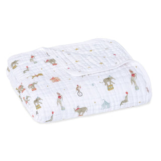 essentials cotton muslin dream blanket