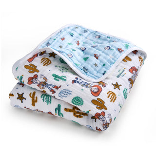 essentials cotton muslin dream blanket