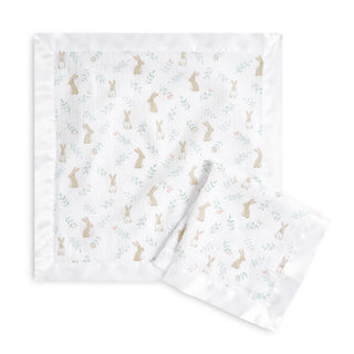 essentials cotton muslin security blankets 2 pack