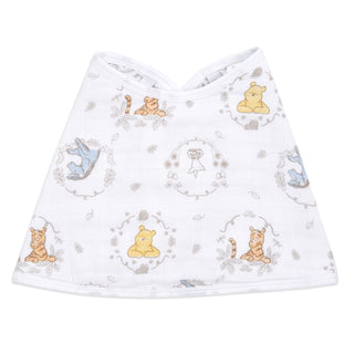 Disney™ essentials cotton muslin burpy bib