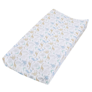 essentials cotton muslin changing pad cover