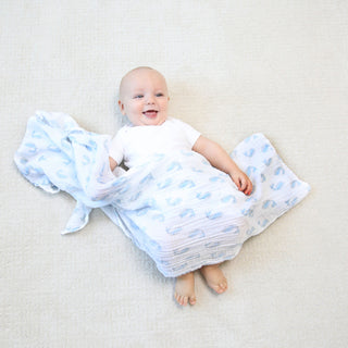 essentials cotton muslin swaddles 4 pack