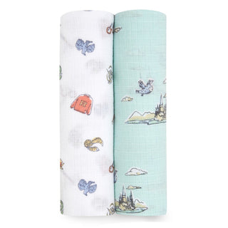 essentials cotton muslin swaddles 2 pack