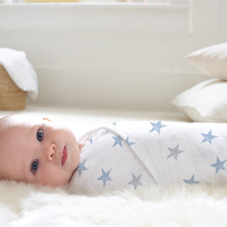 essentials cotton muslin swaddles 4 pack