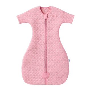 sleepsack easy transition cotton pink heather