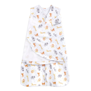 sleepsack swaddle cotton jungle