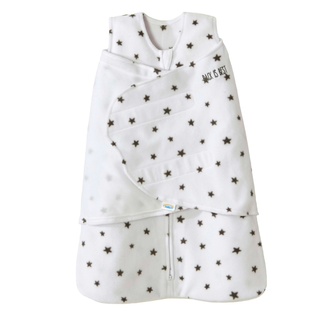 sleepsack swaddle micro fleece charcoal stars